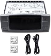 for Dixell XR06CX-4N1F1 Temperature Controller, Fit for 120V 50-60hz Commercial Refrigerators/Fre...