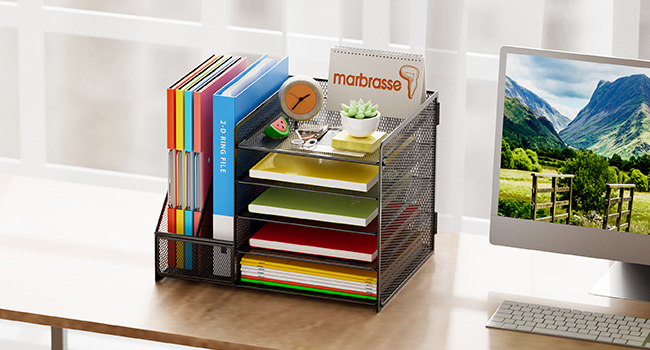 desk organizers and storage