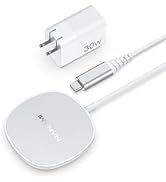 NANAMI Magnetic Wireless Charger iPhone Compatible with MagSafe Charger for iPhone 15/14/13/12 Pr...