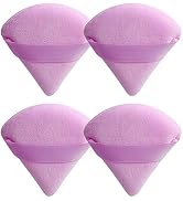 Powder Puff, Triangle Puff, WSYUB Soft Cotton Triangle Makeup Puff for Powder, Blender Puff,4pcs,...