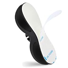 Will not fall off: high-quality PE foam adhesive and widen the contact area