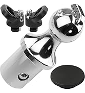 Fexhull 60618 Puck System Gooseneck Hitch Kit, 2-5/16-Inch Gooseneck Ball Fit for Dodge Ram Picku...