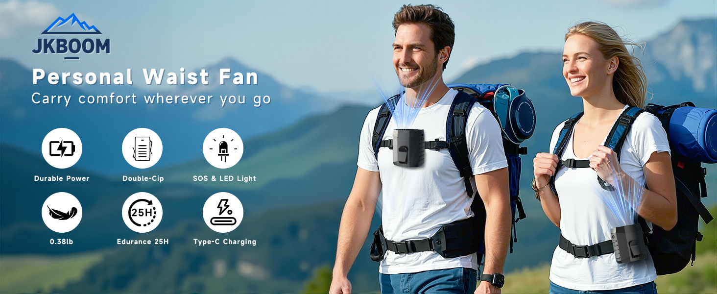 rechargeable fan portable