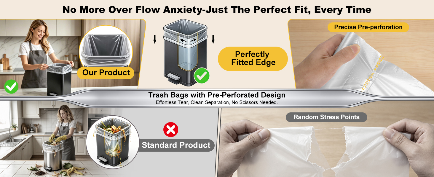 small bathroom trash bags