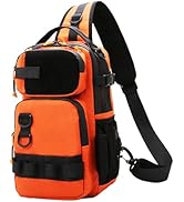 NEW VIEW Women Fishing Sling Bag - Waterproof Tackle Sling Pack with Rod Strap, Small Fishing Bag...