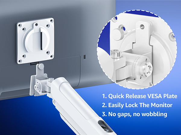 single monitor desk mount