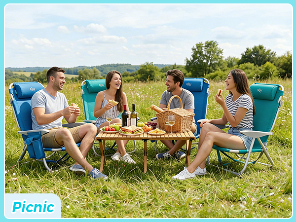 WEJOY Folding Beach Chair for Adults