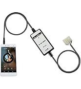 Yomikoo Aux Adapter, Car Stereo CD Changer AUX 3.5mm Interface Adapter for Toyota 5+7 Pin 1998-20...