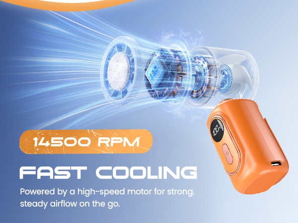 Clip-On Portable Fan