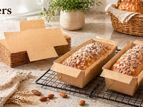 Mini Loaf Pan Liners