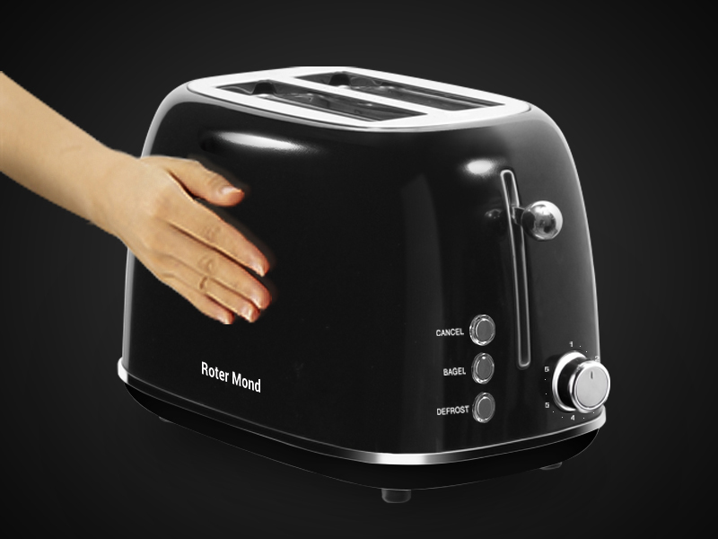 ROTER MOND 2 SLICE TOASTER
