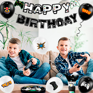 game themed birthday party