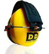 DECIBEL DEFENSE Professional Safety Ear Muffs 37dB NRR - The HIGHEST Rated & MOST COMFORTABLE Ear...