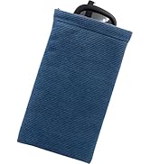 Soft Sunglasses case | Large Glasses Case Holder - Eyeglass Pouch Squeeze Top | Glasses pouch Lig...