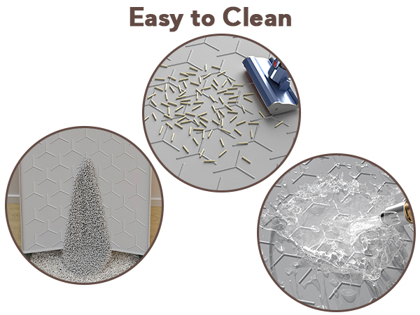 silicone cat litter mat