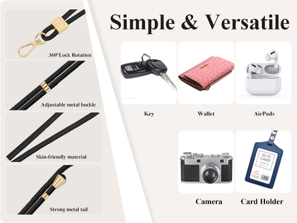 crossbody phone strap