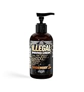 Derm Dude Illegal Shave Cream for Men | Ultra-Slick Shaving Cream for Sensitive Skin | Fights Raz...