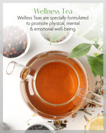 Naturally caffeinated and caffeine-free loose leaf teas made for daily wellness rituals