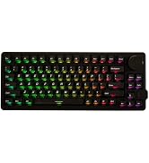 GK GAMAKAY NS75 Rapid Trigger Wireless Keyboard with Knob, Tri-Mode BT/2.4GHz/USB-C, 8KHz Polling...
