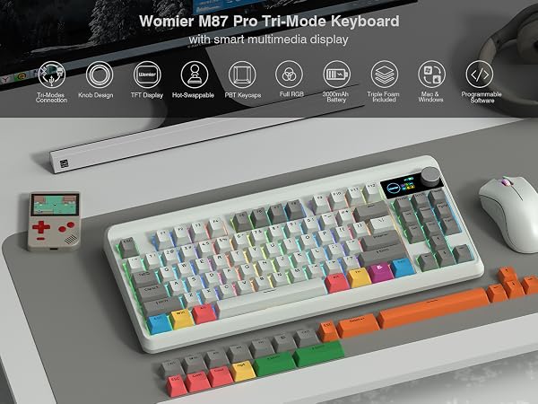 Tri-mode with smart multimedia display