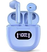 Wireless Earbuds, Bluetooth Headphones V5.3 Wireless Earphones, 48H Playtime LED Power Display & ...
