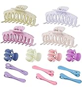 Hair Clips Set for Women and Girls - Hair Clip Claws, Alligator Hair Clips, Large/Small Hair Acce...