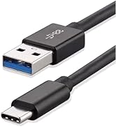 High-Speed 10Gbps USB-C to USB-A Data Transfer Charge Cable for Samsung T7 T9, SanDisk, Crucial X...