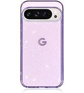 Tuokiou for Google Pixel 10 Pro XL Case Clear Luxury Crystal Glitter Bling Sparkly Transparent Pr...