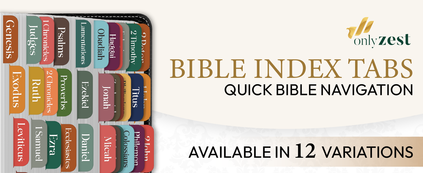 tabs for bibles