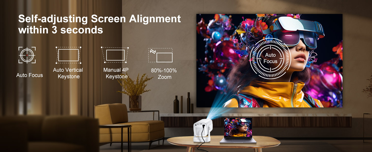 proyector portátil 4k