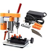 NovelLife Mini Drill Press Precision Benchtop Drilling Machine Elecric Portable Table Driller CNC...