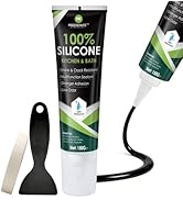 PRAZISCHUTZ RTV Silicone Sealant - 100% Silicone, Waterproof, Strong Adhesion, Flexible & Durable...
