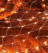 Orange Net Lights