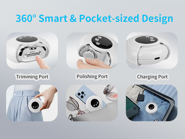 360° smart pocket sized design