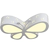 Modern Children's Room Ceiling Light, Bedroom Close to Ceiling Ligh,t Fixture LED Dimmable Creati...