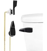 Hibbent Toilet Handle Replacement, Front Mount Tank Flush Lever Handle Compatible with American S...