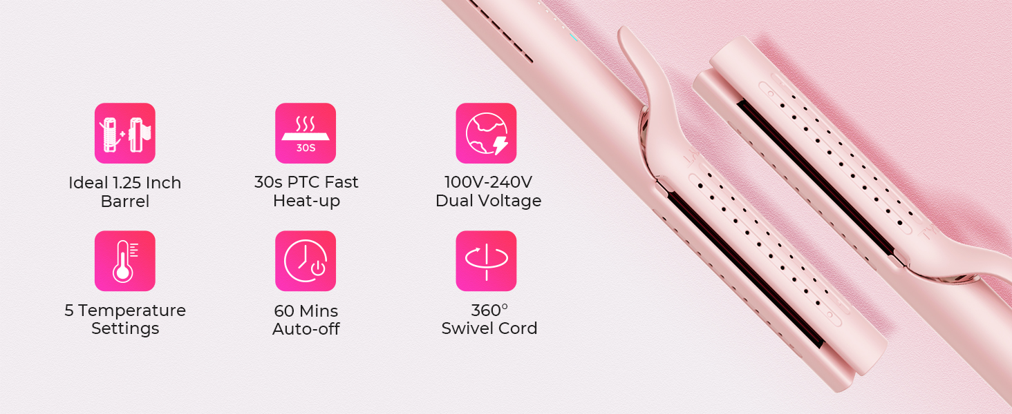 curling iron for short hair
