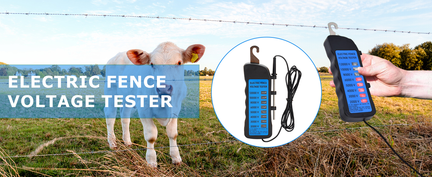 Electric Fence Voltage Tester