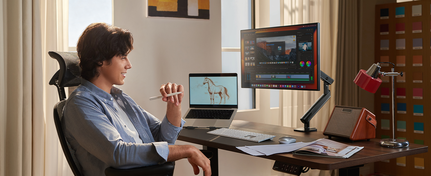 single monitor arm