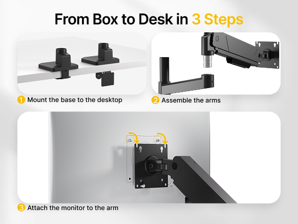 monitor desk mount