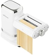 GVODE Electric Pasta Maker - 3-in-1 Pasta Sheet Roller & Cutter Set 700W Max Motor, includes Fett...