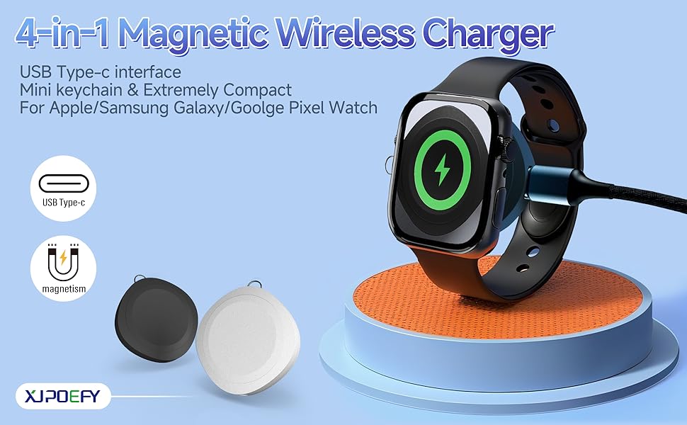 4-in-1 Magnetic Wireless Charger