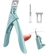 MelodySusie Acrylic Nail Clippers, Professional Nail Clippers Cutters for Acrylic Nails Fake Nail...