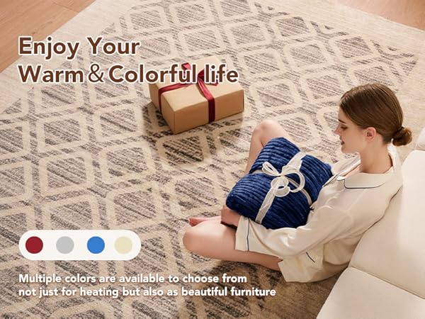 10 heat levels,1/2/4/6/8 hours auto shut off