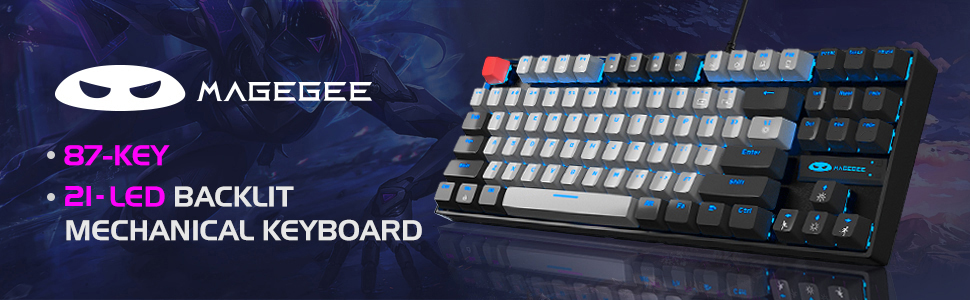 87 key mechanical keyboard