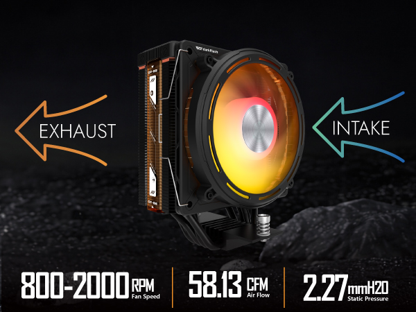 darkFlash E400 CPU Cooler Fan