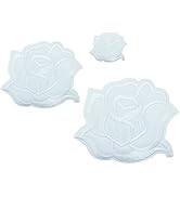 U-Sky Iron on Flower Patches, Embroidery Flower Iron-on Appliques for Clothing Backpacks Jeans Ja...