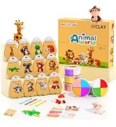 Air Dry Clay Kit - Animal Theme, Modeling Clay for Kids, DIY Model Magic Clay with Sculpting Tool...