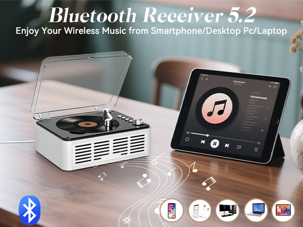 portable cd player with bluetooth