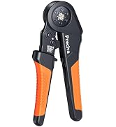 Preciva Hexagonal Ferrules Crimping Tool, 0.08-16mm²/AWG28-5 Wire Crimps Tools, Crimper Plier Adj...